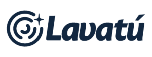 logo lavanderia lavatu version azul oscuro